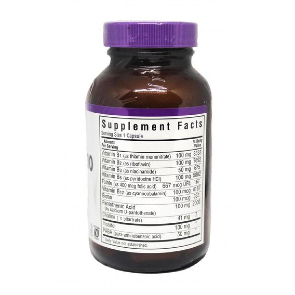 В комплекс Bluebonnet Nutrition B-Complex 100 100 Veg Caps
