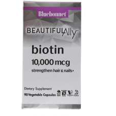 Біотин Bluebonnet Nutrition Beautiful Ally Biotin 10000 mcg 90 Veg Caps