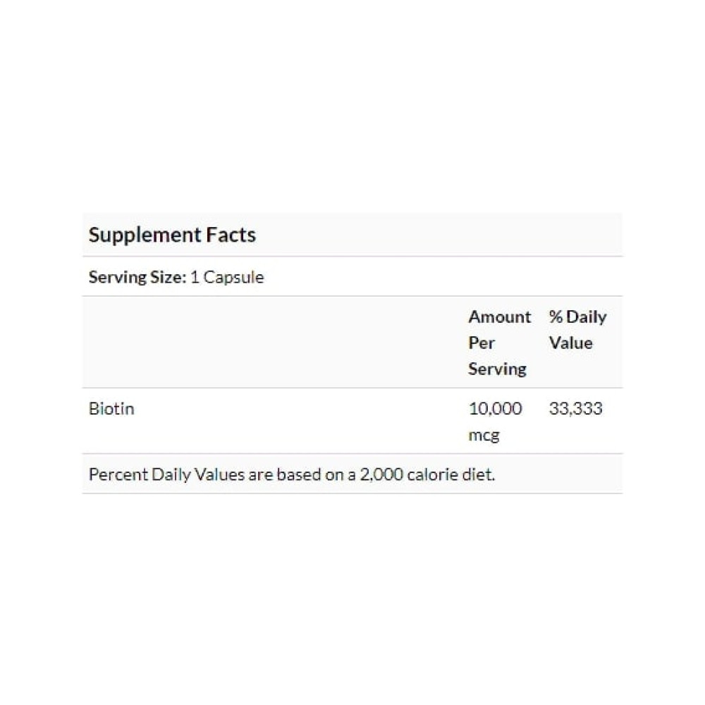 Біотин Bluebonnet Nutrition Beautiful Ally Biotin 10000 mcg 90 Veg Caps