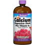 Мікроелемент Кальцій Bluebonnet Nutrition Calcium Magnesium Citrate + Vitamin D3, 16 oz 472 ml Natural Raspberry Flavor BLB0694