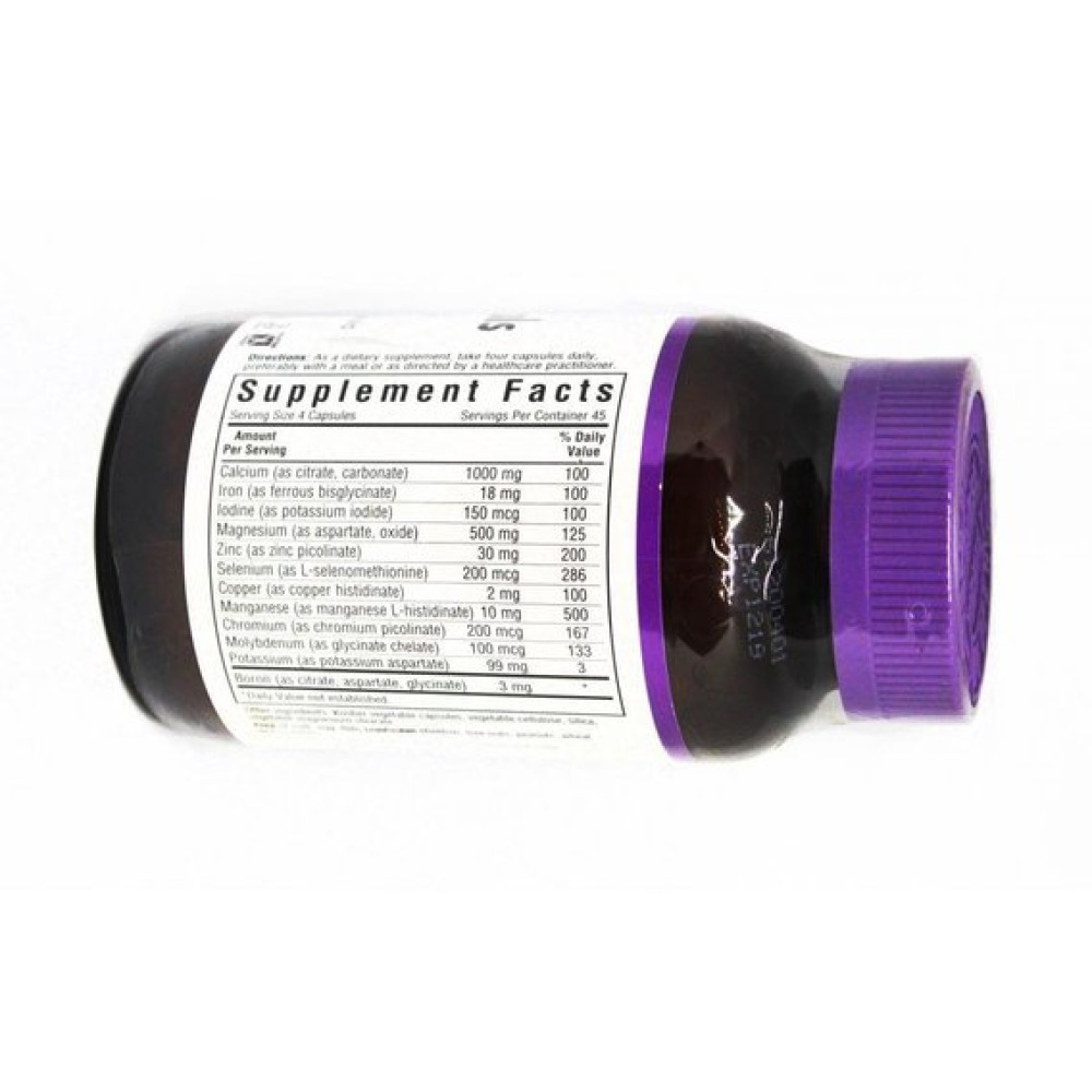 Мультимінеральний комплекс Bluebonnet Nutrition Multiminerals Plus Boron 180 Caps