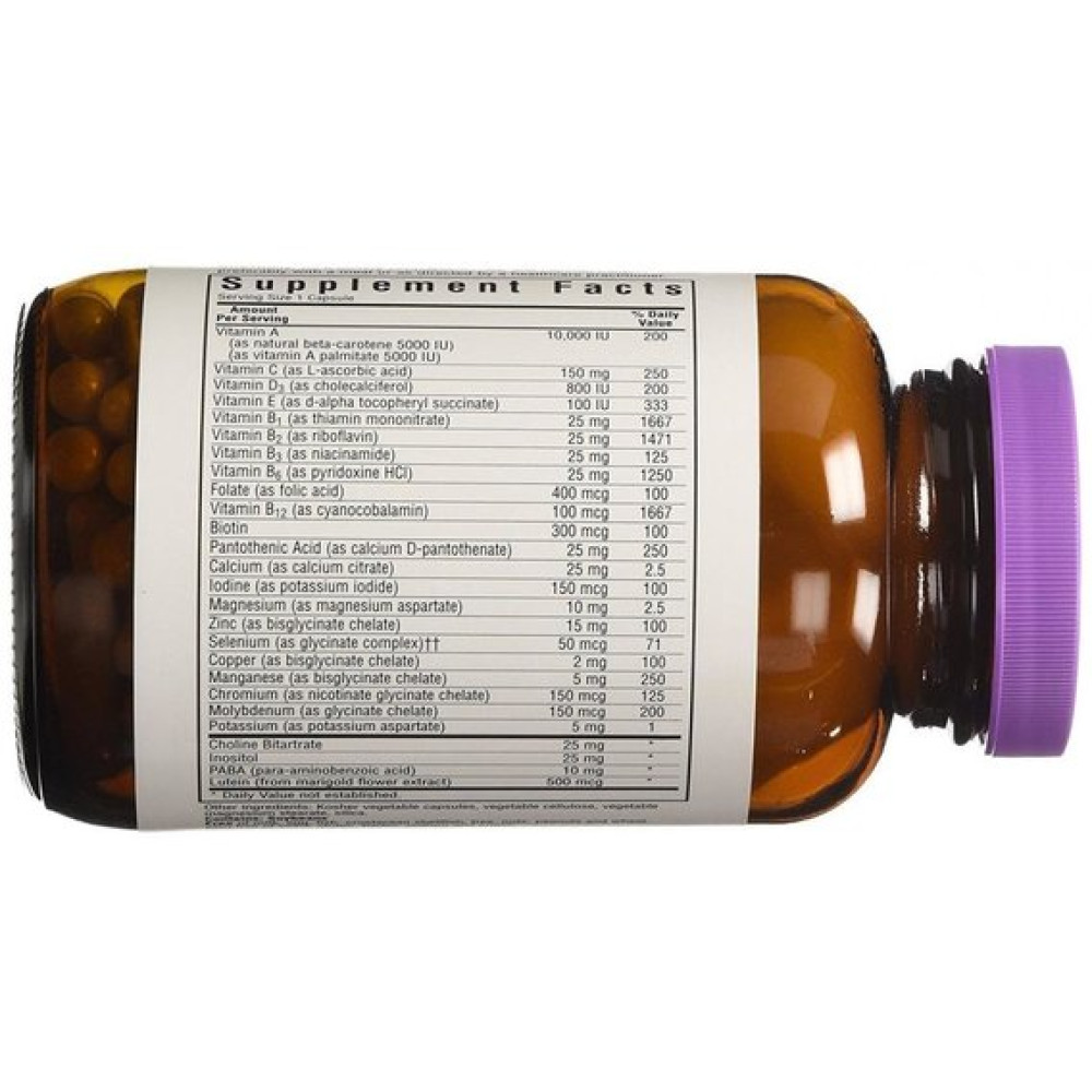Вітамінно-мінеральний комплекс Bluebonnet Nutrition MultiONE 30 Veg Caps