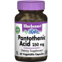 Пантотенова кислота Bluebonnet Nutrition Pantothenic Acid (B5) 250 mg 60 Veg Caps BLB0468