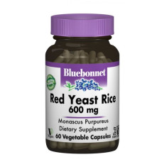 Червоний рис Bluebonnet Nutrition Red Yeast Rice 600 mg 60 Veg Caps