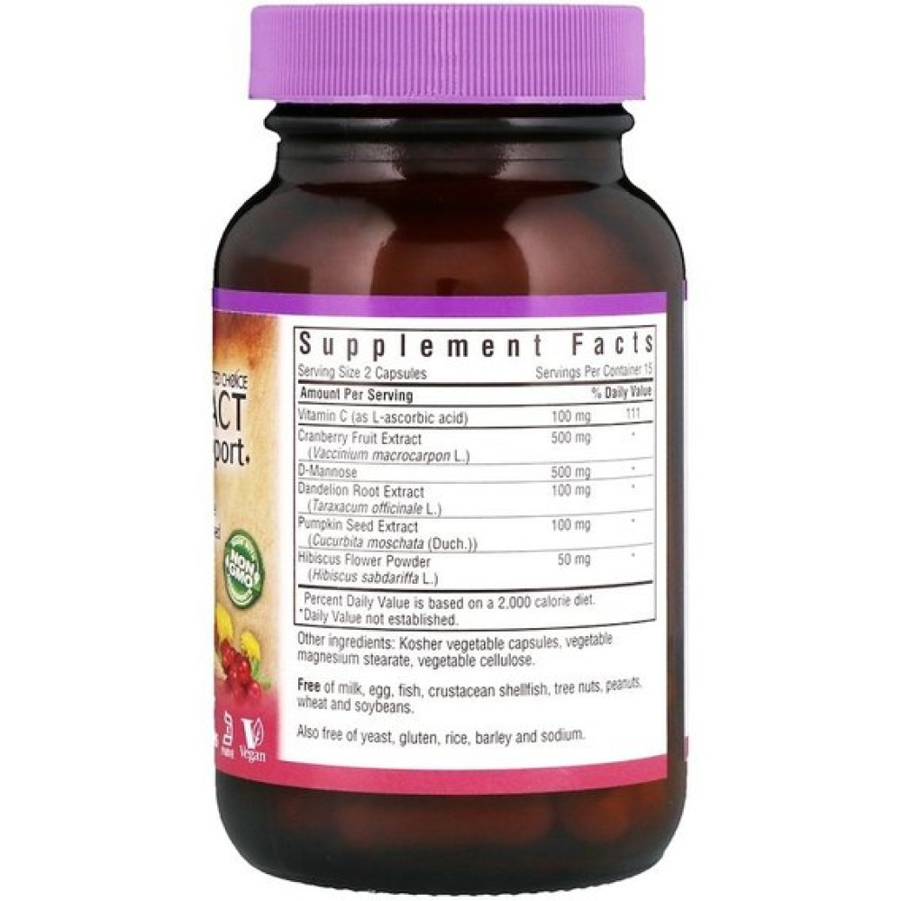 Урологічний препарат Bluebonnet Nutrition Targeted Choice, Urinary Tract Support 30 Veg Caps