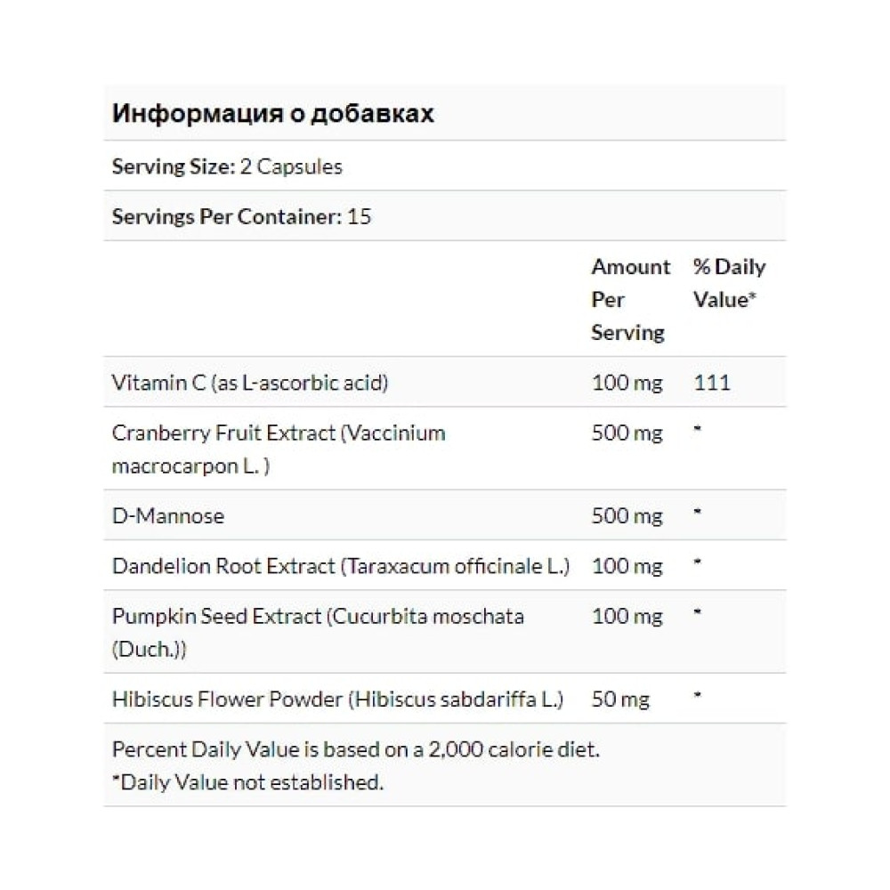 Урологічний препарат Bluebonnet Nutrition Targeted Choice, Urinary Tract Support 30 Veg Caps