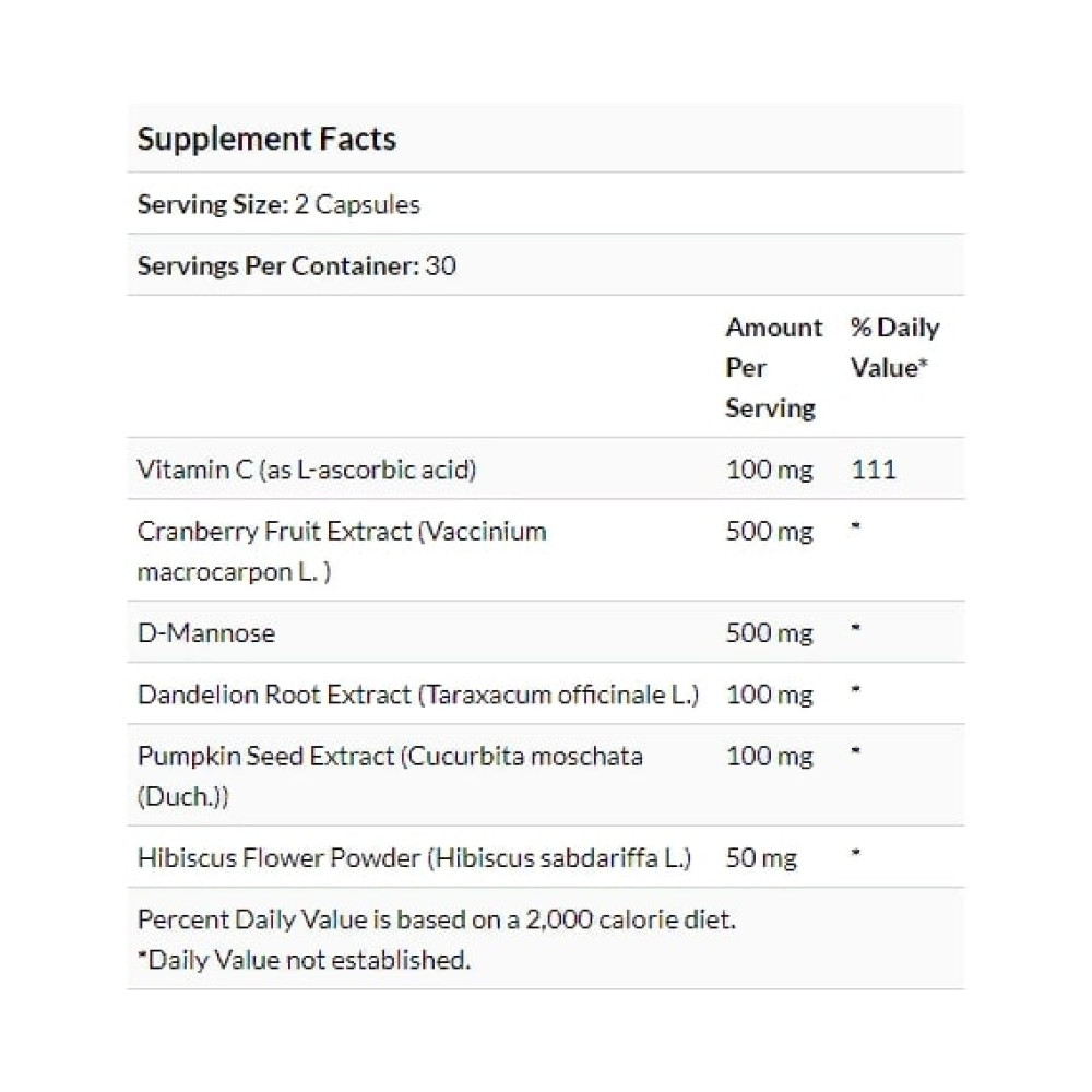 Урологічний препарат Bluebonnet Nutrition Targeted Choice, Urinary Tract Support 60 Veg Caps