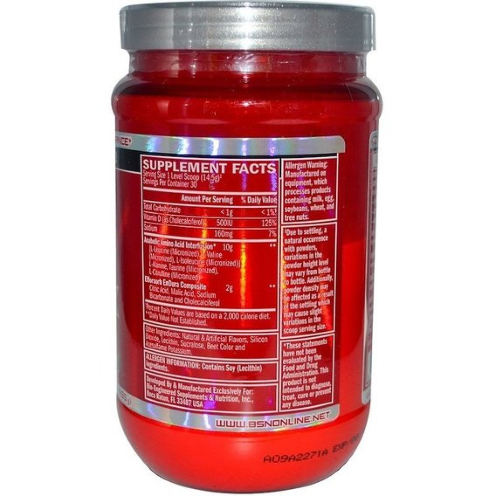 Амінокомплекс для спорту BSN Amino X 435 g /30 servings/ Watermelon