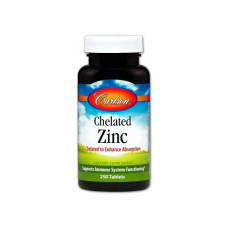 Мікроелемент Цинк Carlson Labs Chelated Zinc 250 Tabs