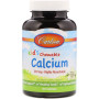 Мікроелемент Кальцій Carlson Labs Kid's Chewable Calcium 60 Tabs Vanilla
