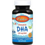 Омега 3 Carlson Labs Kid's Chewable DHA 60 Soft Gels Bursting Orange Flavor