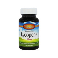 Лікопін Carlson Labs Lycopene 15 mg 60 Soft Gels CAR-08716