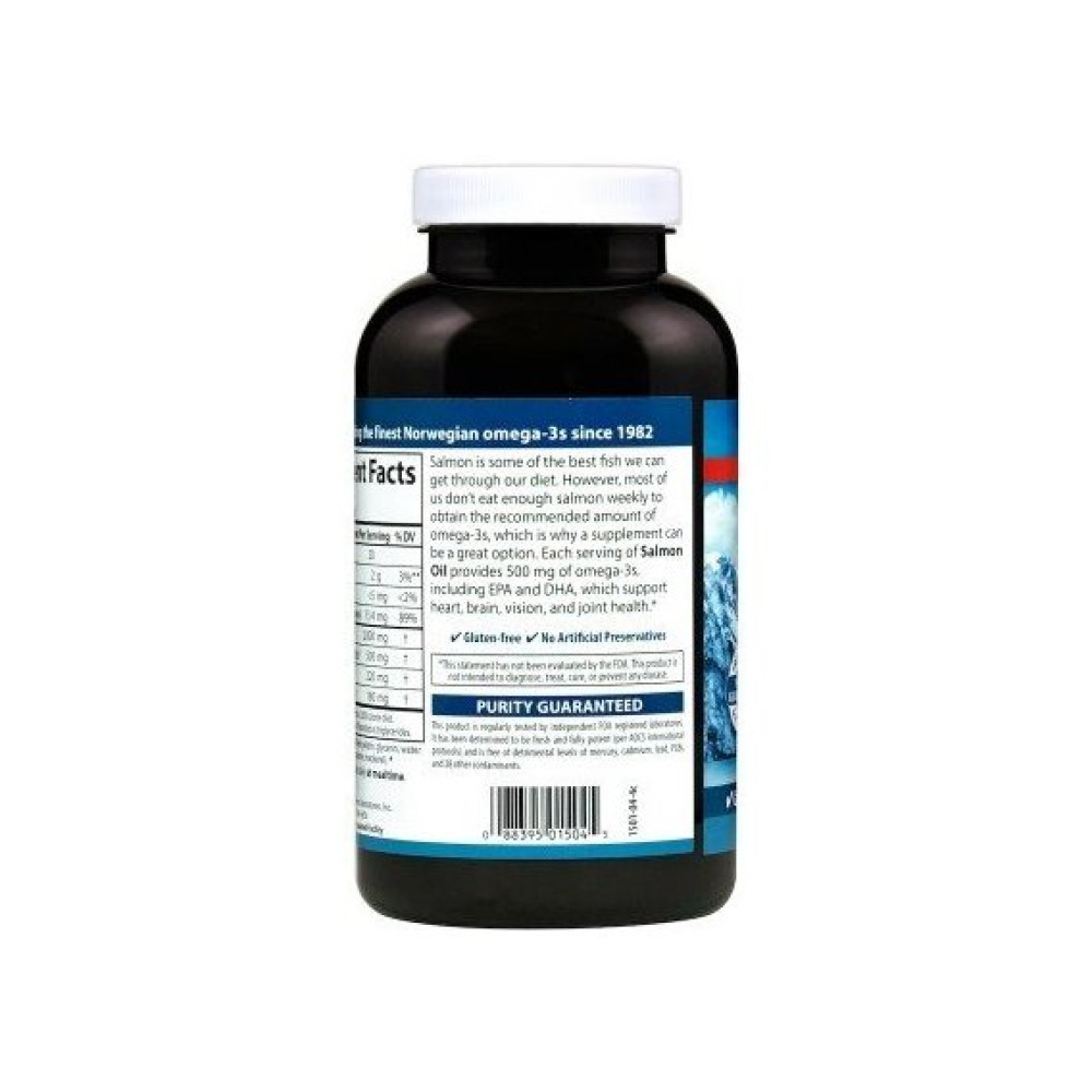 Жир лосося Carlson Labs Norwegian Salmon Oil 50 Soft Gels
