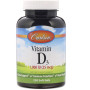 Вітамін D Carlson Labs Vitamin D3, 25 mcg (1000 IU) 250 Soft Gels CAR-01452