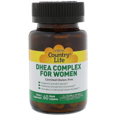 ДГЕА Country Life DHEA Complex For Women 60 Veg Caps CLF-01674
