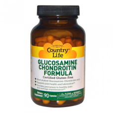 Препарат для суглобів та зв'зок Country Life Glucosamine/Chondroitin Formula 90 Caps Препарат для суглобів та зв'зок Country Life Glucosamine/Chondroitin Formula 90 Caps