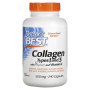Комплекс для шкіри, волосся, нігтів Doctor's Best Collagen Types 1&3 500 mg 240 Caps