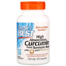 Куркума Doctor's Best Curcumin C3 Complex 500 mg 120 Caps