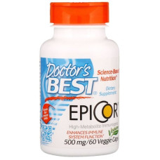 Епікор Doctor's Best Epicor 500 mg 60 Veg Caps DRB-00177