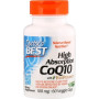 Коензим Doctor's Best High Absorption CoQ10 with BioPerine 100 mg 60 Veg Caps DRB-00069