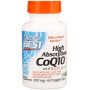 Коензим Doctor's Best High Absorption CoQ10 with BioPerine 400 mg 60 Veg Caps DRB-00157