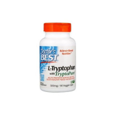 Триптофан Doctor's Best L-Tryptophan 500 mg 90 Veg Caps