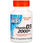 Вітамін D Doctor's Best Vitamin D3 2000 IU 180 Softgels DRB-00210