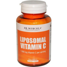 Вітамін C Dr. Mercola Liposomal Vitamin C 1000 mg 60 Licaps Caps