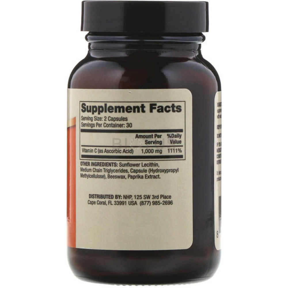 Вітамін C Dr. Mercola Liposomal Vitamin C 1000 mg 60 Licaps Caps