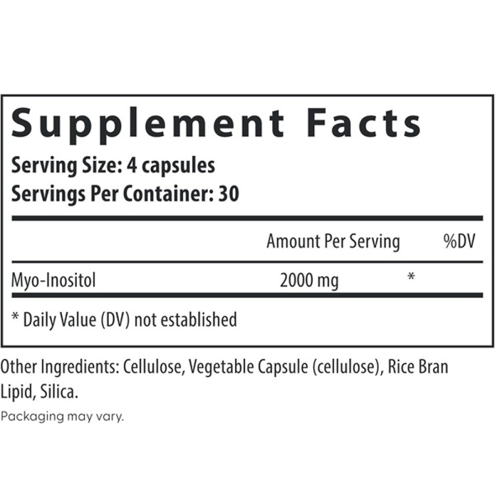 Інозитол Fairhaven Health Myo-Inositol For Women and Men 120 Caps