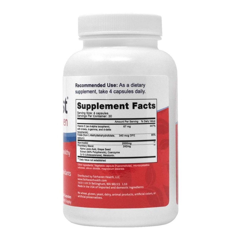 Копмлекс для профілактики репродуктивної функції у жінок Fairhaven Health OvaBoost for Women 120 Veg Caps