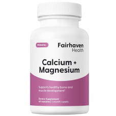 Мікроелемент Кальцій Fairhaven Health Prenatal Cal-Mag 60 Caps