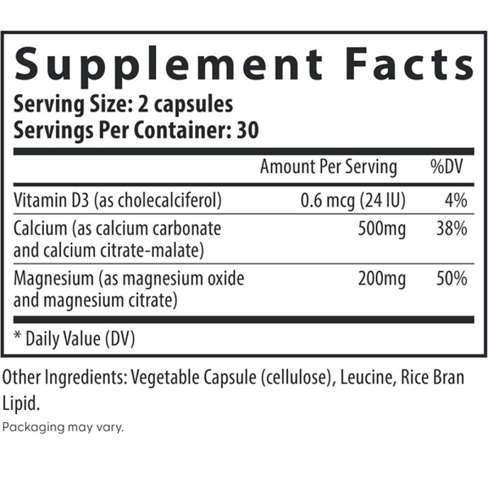 Мікроелемент Кальцій Fairhaven Health Prenatal Cal-Mag 60 Caps