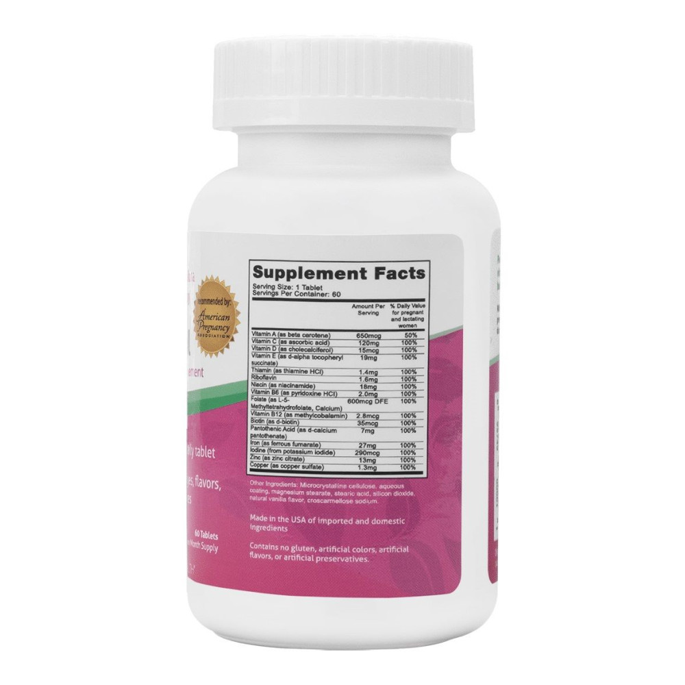 Вітамінно-мінеральний комплекс Fairhaven Health Prenatal Mutlivitamin Supplement 60 Tabs FHH-00001