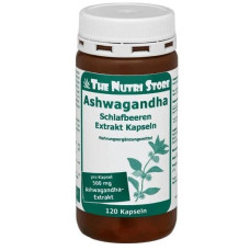 Ашваганда The Nutri Store Ashwagandha Berry Extract 500 mg 120 Caps ФР-00000152