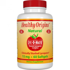 Лікопін Healthy Origins Lyc-O-Mato Tomato Lycopene 15 mg 60 Softgels