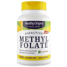 Фолієва кислота Healthy Origins Methyl Folate 800 mcg 120 Veg Caps
