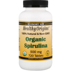 Спіруліна Healthy Origins Spirulina (Organic) 500 mg 720 Tabs HO88239