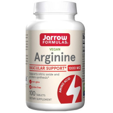 Аргінін Jarrow Formulas Arginine 1000 mg 100 Tabs JRW-15036