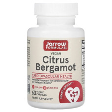 Натуральна добавка для імунітету Jarrow Formulas Citrus Bergamot 500 mg 60 Veg Caps