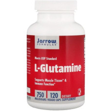 Глютамін Jarrow Formulas L-Glutamine 750 mg 120 Veg Caps