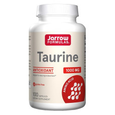 Таурін Jarrow Formulas Taurine 1000 mg 100 Caps JRW-15020