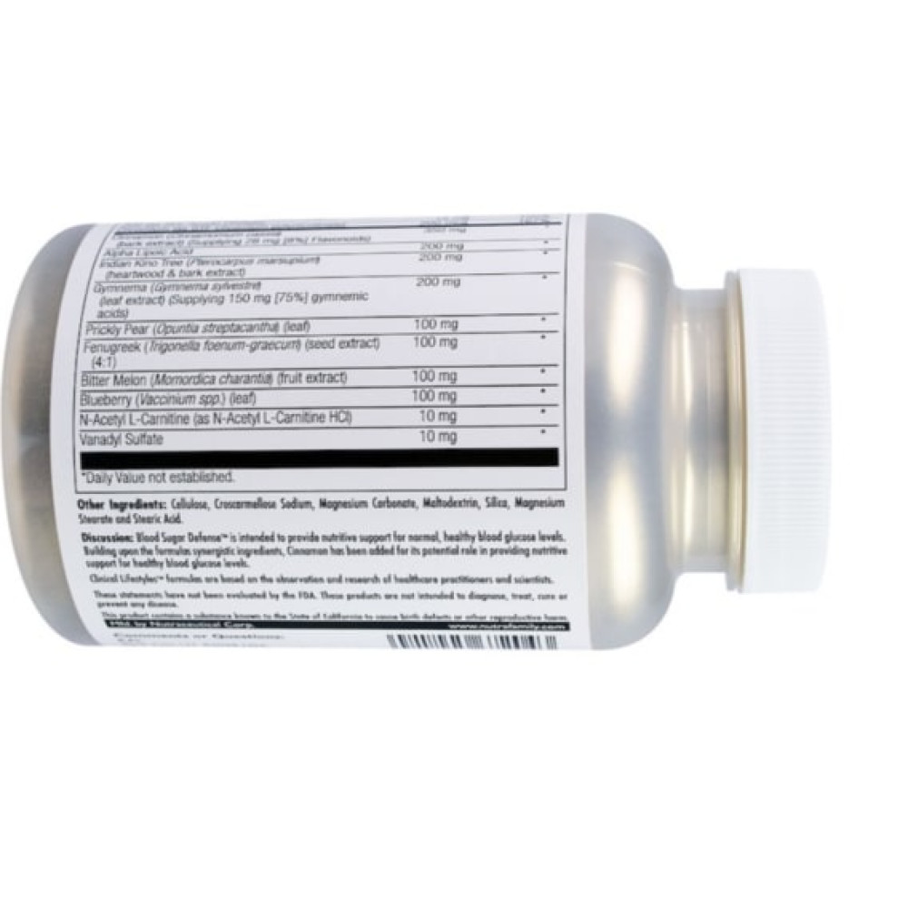 Комплекс для профілактики діабету KAL Blood Sugar Defense 60 Tabs CAL-67204