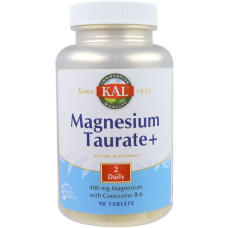 Мікроелемент Магній KAL Magnesium Taurate+ 400 mg 90 Tabs CAL-36975