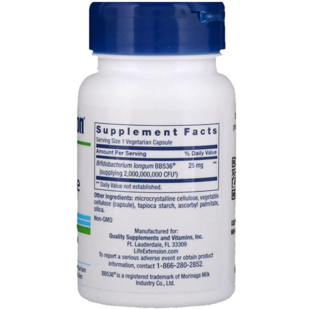 Пробіотик Life Extension Bifido GI Balance 60 Veg Caps