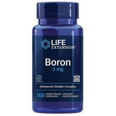 Мікроелемент Бор Life Extension Boron 3 mg 100 Caps LEX-16611