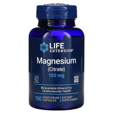 Мікроелемент Магній Life Extension Magnesium (Citrate) 100 mg 100 Veg Caps