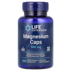 Мікроелемент Магній Life Extension Magnesium Caps 500 mg 100 Veg Caps