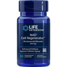 Ніацін Life Extension NAD+ Cell Regenerator, Nicotinamide Riboside 300 mg 30 Veg Caps LEX-23443