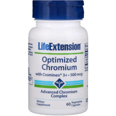 Мікроелемент Хром Life Extension Optimized Chromium with Crominex 3+ 500 mcg 60 Veg Caps